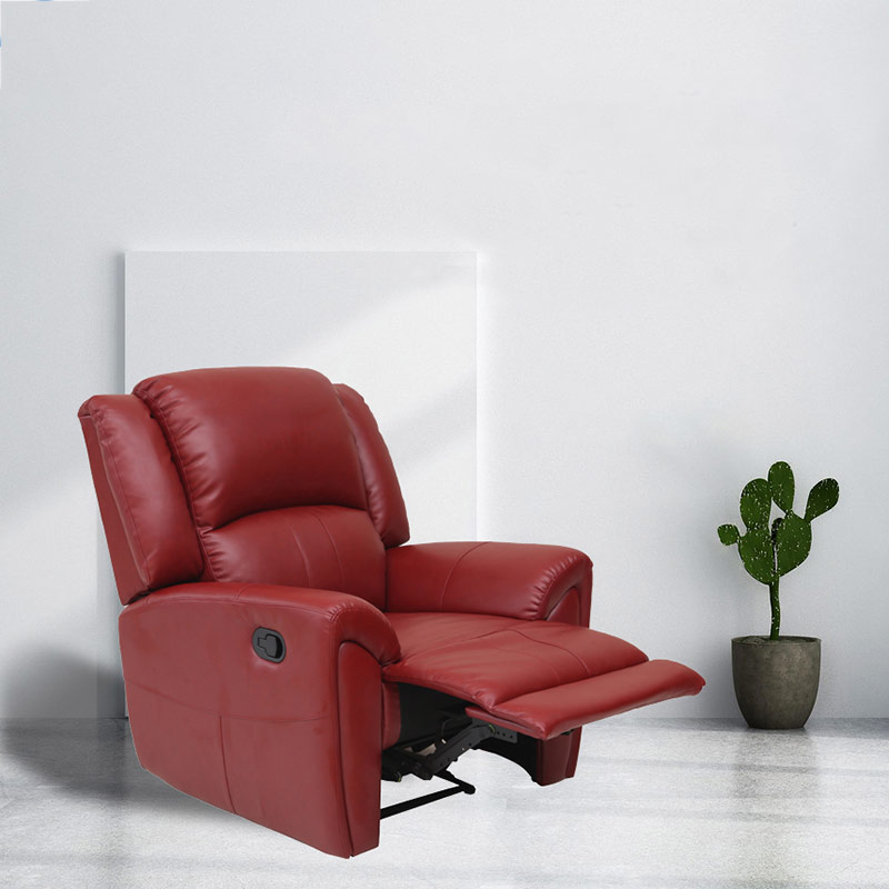 7202 Gravis officium Tubular Steel Frame Manual Recliner Cathedra cum inaedificata in Footrest